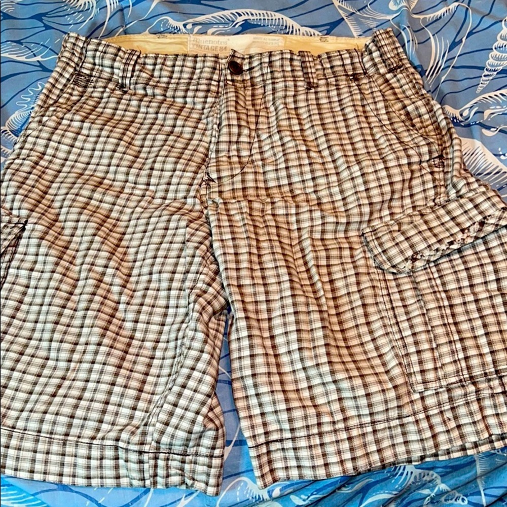 Blue notes cargo shorts